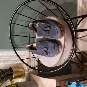 Mens sz 8 blue Steve madden loafers